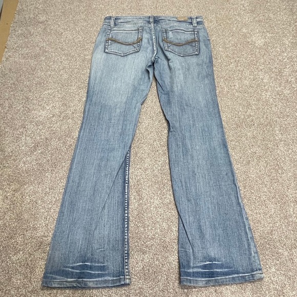 Refuge womens bootcut jeans sz 11R mid rise blue jeans retro Y2K cowgirl rodeo - Picture 2 of 12